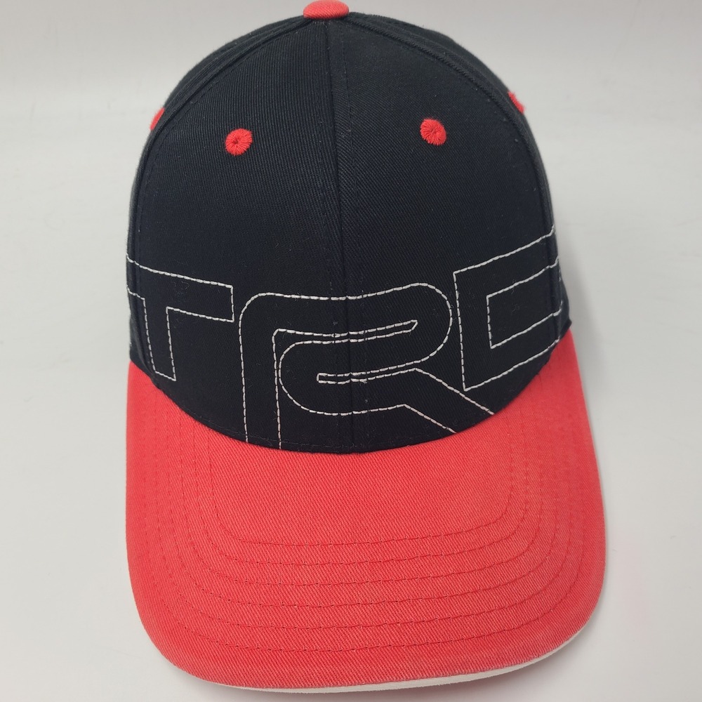 Toyota TRD Hat Snapback Black Red Racing Development Logo Cars Trucks Casual Men